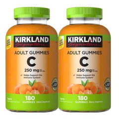 Kẹo dẻo hỗ trợ bổ sung vitamin C 250mg Adults Gummies Kirkland 180 viên, Mỹ 671667