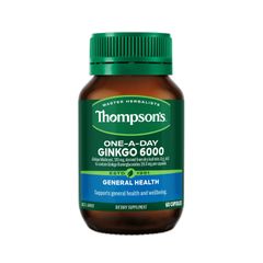 Viên uống bổ não, cải thiện trí nhớ và tập trung Thompson’s One-A-Day Ginkgo 6000mg 60 viên