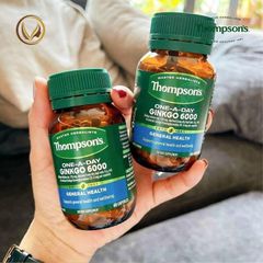 Viên uống bổ não, cải thiện trí nhớ và tập trung Thompson’s One-A-Day Ginkgo 6000mg 60 viên