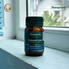 Viên uống kẽm hữu cơ Thompson’s Organic Zinc 80 viên