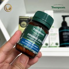 Viên uống kẽm hữu cơ Thompson’s Organic Zinc 80 viên