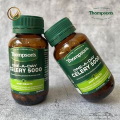 Viên uống giảm đau nhức khớp, giảm đau góut Thompson’s One-A-Day Celery 5000mg 60 viên