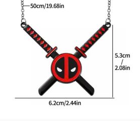 Vòng Cổ Deadpool Phong Cách Anime Độc Đáo - Quà Tặng Độc Đáo Cho Người Hâm Mộ