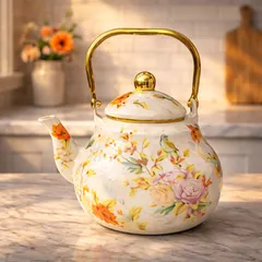 Ấm Trà Cà Phê Hoa Văn Truyền Thống Cao Cấp