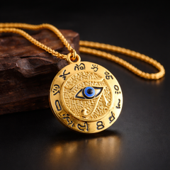 Dây Chuyền Eye of Horus – Mắt Thần Horus Bảo Hộ | Bùa Hộ Mệnh Ai Cập Cổ Đại