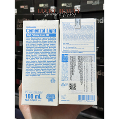 CONAPIDIL CEMENZAL LIGHT (tube) : Kem Dưỡng Hỗ Trợ Tái Tạo & Làm Đầy Sẹo Rỗ - Phục Hồi Chuyên Sâu Từ Tế Bào Gốc 100ML
