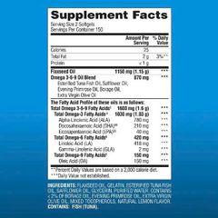 Viên uống dầu cá Omega 3 6 9 Member’s Mark Heart Health Mỹ 300 viên