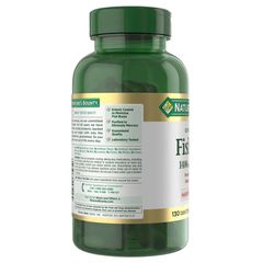 Viên Fish Oil 1400mg omega 3 980mg Nature’s Bounty của Mỹ