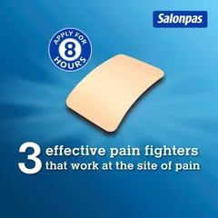 Miếng dán Salonpas Hisamitsu 140 miếng của Mỹ