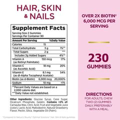 Kẹo dẻo Nature’s Bounty Hair Skin & Nails Gummies của Mỹ