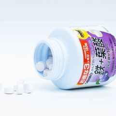 Viên nhai sắt bổ máu Orihiro Japan 180 viên