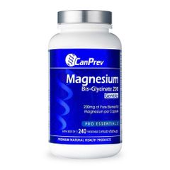 Viên uống CanPrev Magnesium Bis-Glycinate 200mg Giúp giảm căng thẳng,cải thiện giấc ngủ ,chuột rút,tim mạch,Tăng cường sức khỏe xương