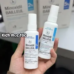 Xịt mọc tóc MINOXIDIL 2%-5%-Cứu tinh tóc mỏng, tóc hói cho mọi ngườiii
