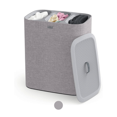 Thùng đựng đồ giặt 3 ngăn Joseph Joseph Tota 90L Grey