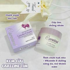Kem Dưỡng Cừu Tím Lanolin Careline 100ml - Serum Dưỡng Da Mịn Màng, Phục Hồi Ẩm Cho Làn Da Khỏe Mạnh