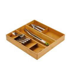 Khay chia ngăn kéo phân loại Joseph Joseph DrawerStore Bamboo