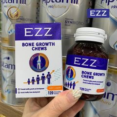 Viên nhai canxi tăng chiều cao và phát triển xương EZZ Bone Growth Chews 120 viên