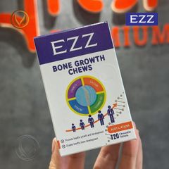 Viên nhai canxi tăng chiều cao và phát triển xương EZZ Bone Growth Chews 120 viên