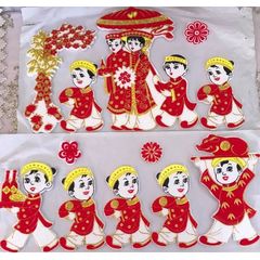 Chữ xốp nhung trang trí ngày cưới