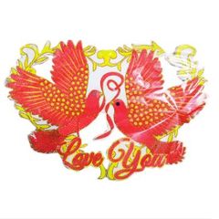 Chữ xốp nhung trang trí ngày cưới