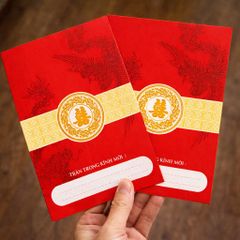 Thiệp mời ngày cưới truyền thống
