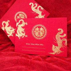 Thiệp mời ngày cưới truyền thống