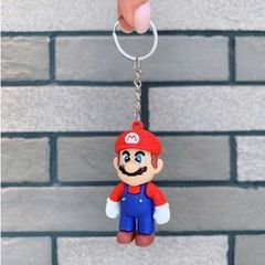 Bộ 5 Móc Khóa Nhân Vật Super Mario PVC Cho Cặp Sách