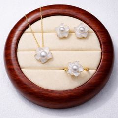 Bộ Trang Sức Bạch Liên Hoa – Tinh Khôi & Quyền Quý.