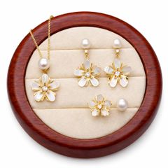 Combo Dây Chuyền & Nhẫn Mùa Xuân Vĩnh Cửu – Điểm Nhấn Tinh Khôi