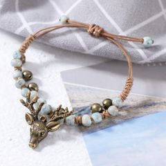 Vòng tay tỳ hươu chiêu tài lộc mang tới may mắn