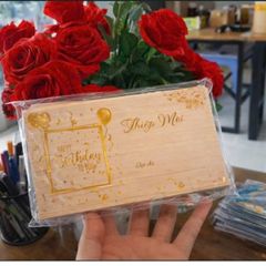 Mẫu thiệp mời sinh nhật - thôi nôi