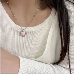 Dây chuyền trái tim caro dành cho các bạn nữ