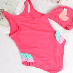 Đồ bơi một mãnh bé gái hình chim hồng hạc