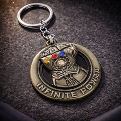 Móc khóa găng Tay Vô Cực Thanos dành cho Fan cuồng Avengers