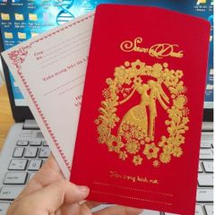 Thiệp mời cưới ghi tay mẫu 0079