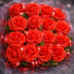 Hoa hồng cài áo ngày cưới dành cho đoàn đưa rước dâu