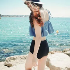 Đồ bơi nữ hai mãnh phong cách trẻ trung