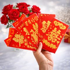 Phong bì trao duyên ngày cưới