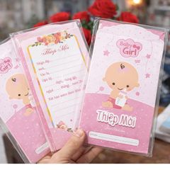 Bộ 10 thiệp mời sinh nhật