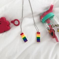 Dây chuyền lego bảy sắc cầu vồng
