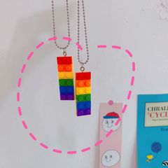 Dây chuyền lego bảy sắc cầu vồng