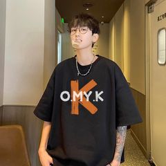 Áo Thun Nữ, Áo Phông Nam Nữ Unisex Tay Lỡ ICETEE Mã i14 OK MY K Ngầu,Chất Cotton Form Rộng Phong Cách Ulzzang