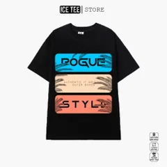 Áo Thun Nữ, Áo Phông Nam Nữ Unisex Tay Lỡ ICETEE Mã i36 Hình in Rouge Style Chất Cotton Form Rộng Phong Cách Ulzzang