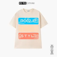 Áo Thun Nữ, Áo Phông Nam Nữ Unisex Tay Lỡ ICETEE Mã i36 Hình in Rouge Style Chất Cotton Form Rộng Phong Cách Ulzzang