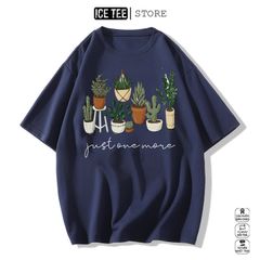 Áo Thun Nữ, Áo Phông Nam Nữ Unisex Tay Lỡ ICETEE Mã i37 Hình in Xương Rồng Chất Cute Cotton Form Rộng Phong Cách Ulzzang