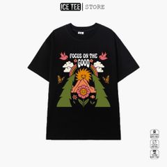 Áo Thun Nữ, Áo Phông Nam Nữ Unisex Tay Lỡ ICETEE Mã i22 Hình in mùa hè Cute Chất Cotton Form Rộng Phong Cách Ulzzang