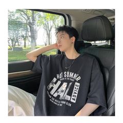 Áo thun ICETEE HOT SUMMER Unisex Chất Cottton Co Giãn Thoáng Mát,Áo Phông Cổ Tròn Tay Lỡ Form Oversize Thời Trang Nam Nữ