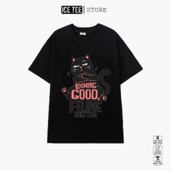 Áo thun ICETEE i60 Áo Phông, Áo Unisex, 100% Cotton, Tay Lỡ Form Oversize