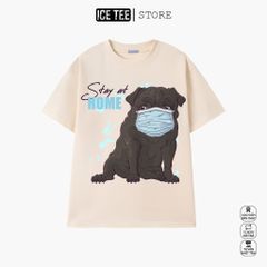 Áo thun ICETEE i09, Áo Phông, Áo Unisex, 100% Cotton, Tay Lỡ Form Oversize