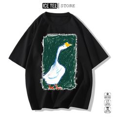 Áo Thun Nữ, Áo Phông Nam Nữ Unisex Tay Lỡ ICETEE Mã i58 Hình in hình lớn Cute Chất Cotton Form Rộng Phong Cách Ulzzang